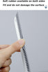 All-Purpose Mini Soft Rubber Window Squeegee, Glass Cleaning Tool for Bathroom, Kitchen Countertops, and Car Windshield