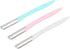 Sonew 3Pcs Portable Eyebrow Trimmer Kit - Foldable Hair Remover, Stainless Steel Blade, Brow Shaper