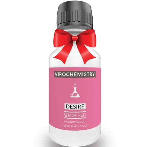 Pheromones for Women (DESIRE) - Ultra Strength Organic Fragrance Body Perfume Oil, 15mL
