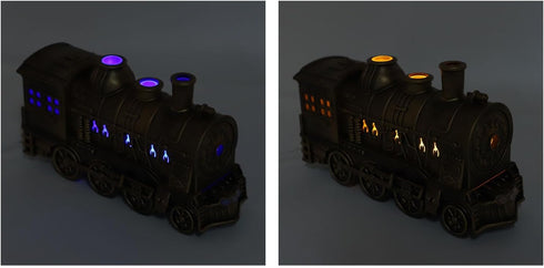 Jelquix 300ml, 2 Train Diffuser Cool Mist Humidifier Double Outlets Essential Oil Diffuser, Mist Modes with Night