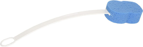 Essential Medical Supply Hourglass Bath and Shower Sponge with Extra Long Curved Handles