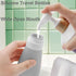 Silicone Travel Bottles, Leak Proof Refillable Toiletries Containers for Travel Size Shampoo, Lotion, Soap (2oz