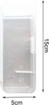 White Transparent Shaving Box - Razor Protector Plastic Cover Container for Manual Razor Accessories