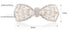 Silver Korean Style Crystal Rhinestone Hair Barrettes Butterfly Pearls Hair Clips Pins for Women (1Pcs)