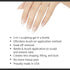 IBD Builder Gel, Bright White Hard Gel for Nail Extensions, 0.5 oz, Made in USA