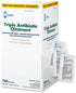 Globe Triple Antibiotic Ointment, 144 Pack, 0.9g Single Packet for First Aid Kit, Prevents Infection, Travel Size