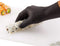 Restaurantware Extra Large Black Nitrile Gloves, Powder-Free Food Safe Gloves, Disposable and Recyclable, 100ct Box