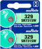 Murata 329 SR731SW Battery 1.55V Silver Oxide Watch Button Cell - Replaces Sony