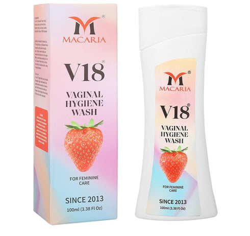 MACARIA V18 vaginal yoni Intimate wash natural women ph balance for married women