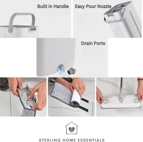 Integrated Cleaning Mop - Mop Scratch