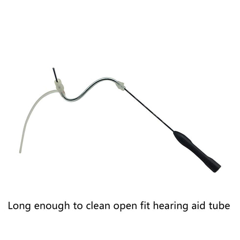 Open Fit Hearing Aid Tube Cleaning Tool - Earpiece Earmold Vent Cleaner (3pcs)