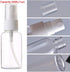 SINIDE Spray Bottles 30 ml/1 oz, 4 Pack Clear Empty Fine Mist Plastic Mini Travel Bottles for Perfume, Liquids