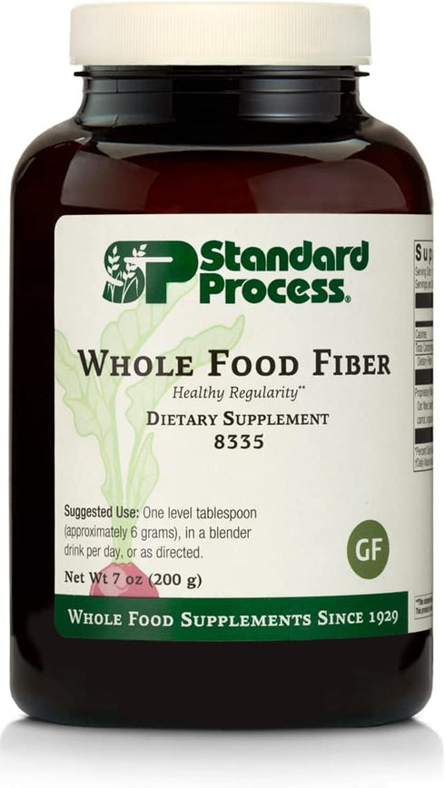 Standard Process Whole Food Fiber - Bowel, Digestion and Digestive Health, Vegetarian, 7 Ounce