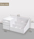 Makeup Desk Organizer with Drawers, Countertop Holder for Cosmetics, Vanity Storage for Lipstick, Brushes, Jewelry