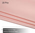 MECCANIXITY 20 Pcs Flower Wrapping Paper, 22.8x22.8 Inch Waterproof Florists Wrapping Paper for DIY Crafts, Light Pink
