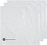 Restaurantware Luxenap 15.8 x 15.8 Inch White Linen-Feel Disposable Napkins, 25 Count - Durable Sustainable Square