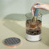 Makeup Brush Cleaning Machine, Automatic Electric Cleaner and Dryer, Dust-proof Organizer for Beauty Brushes