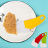 3 Pcs Heat Resistant Silicone Pan Cleaning Scraper, Greasy Cleaning Tools for Household Pots and Dishes in Kitchen