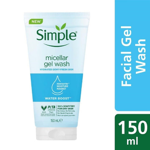 Simple Water Boost Micellar Gel Facial Wash - 5 Oz (150 ML) - 1 Count