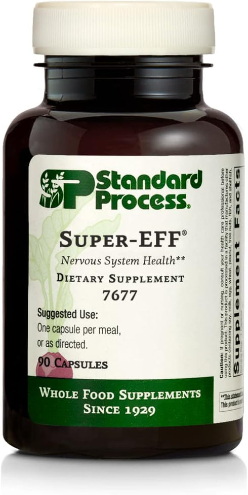 Standard Process Super-EFF Whole Food Energy with Flaxseed Oil, 90 Capsules