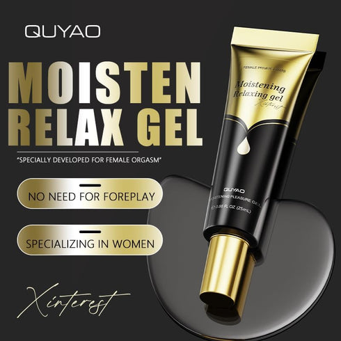 QUYAO MOISTENING Woman Lust - Sensation Enhancing Gel for Women | Water-Based Formula | Ultimate Comfort & Stimulation