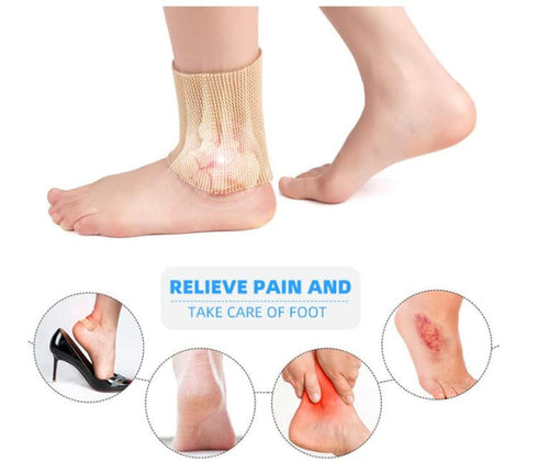 KimDaro (1pc) Ankle Gel Sleeves - Padded Skate Socks. Ankle, Men Women Ankle Support Compression Sleeve for Basketball
