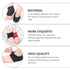 Ipetboom 2 Pcs Neoprene Heel Protective Covers for Foot Care - Shock Absorbing Heel Cushions with Anti-Slip Design