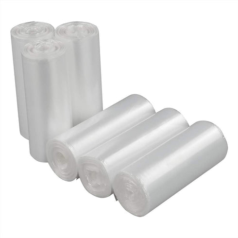 10 Gallon Clear Trash Bags, Kitchen Garbage Bag, 150 Counts