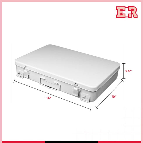 No.36 14 10 2.5 Ever Ready First Aid Metal Case, x x