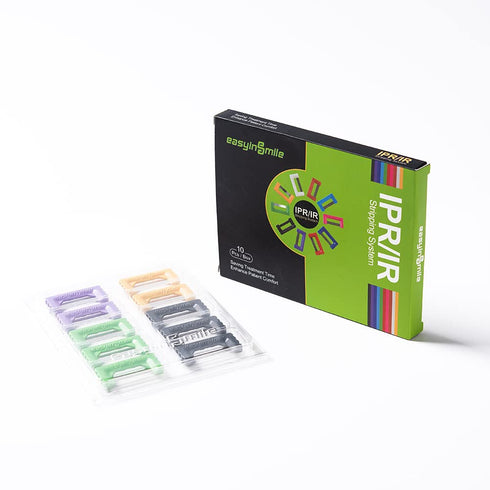 Orthodontic Interproximal Reduction Strips - 10PCS Dental IPR/IR Striping System for Tooth Enamel Repair Kit