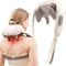 Neck and Back Massager with Heat, Deep Kneading Shoulder Massage, Electric Wrap-Around