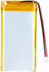 3.7V 1800mAh 653570 Lipo Battery Rechargeable Lithium Polymer Pack with JST Connector