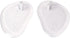 2Pairs Silicone Gel Sandal Thong Protectors - Non-Slip Forefoot Pads, Cushion Flip-Flop Pain Relief Inserts