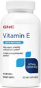 GNC Vitamin E 100% Natural 1000IU - 60 Softgels (60 Servings)
