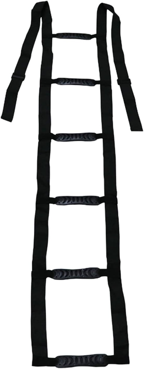 IPENNY Bed Ladder Assist 1.9M Pull Up Assist Device with 6 Plastic Handles