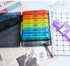 Wopanxye 7-Day 3 21 Travel Pill Organizer, Times a Day, AM PM Pill Box Tray with One-Side Large Opening for Easy