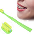 plplaaoo 10pcs V-Shaped Orthodontic Toothbrushes for Braces, Soft Bristle Toothbrush for Kids Adults