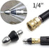 2023 Sewer Cleaning Tool High-pressure Nozzle, Drain Augers for Pipe Unclogging and Cleaning