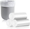 CHARMOUNT 4 Gallon Unscented Trash Bags - 105 Count Garbage Bags for Bathroom, Kitchen, Bedroom