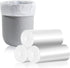 CHARMOUNT 4 Gallon Unscented Trash Bags - 105 Count Garbage Bags for Bathroom, Kitchen, Bedroom
