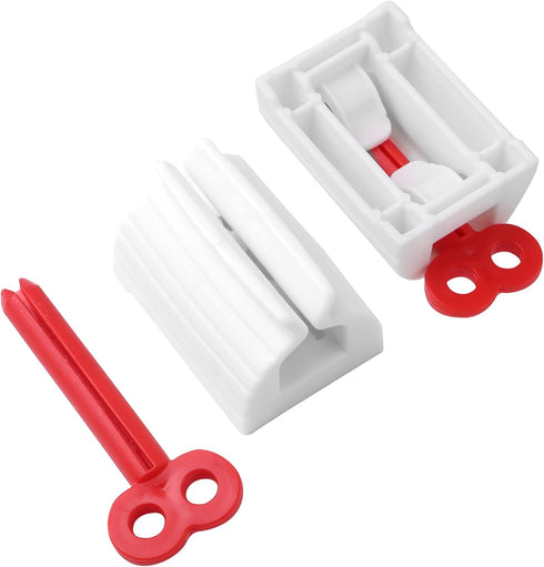 3pcs Rolling Tube Toothpaste Squeezer Holder Stand for Bathroom Accessories, Mix Color