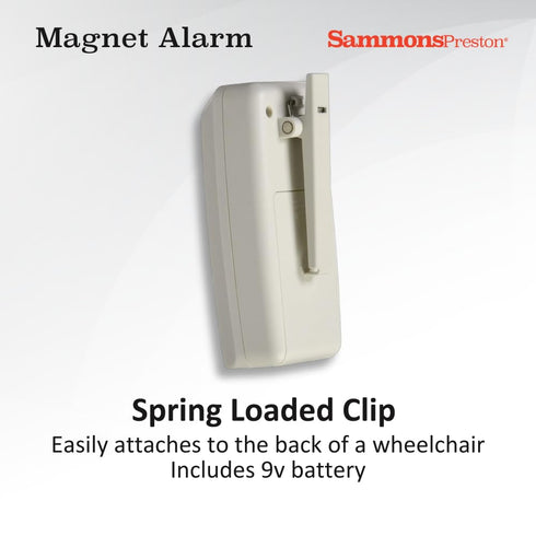 Sammons Preston Magnet Alarm - Fall Management System for Elderly Residents in Bed or Wheelchairs
