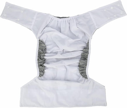 ReUseLife 2 27-39 Inches Pieces Adjustable Washable Reusable Cloth Incontinence Underwears for Women and Men,Adult
