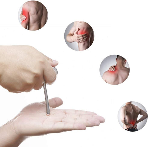 Stainless Steel Trigger Point Massage Tool-Deep Tissue Massage- Reflexology Acupressure Massage Tools for Myofascial