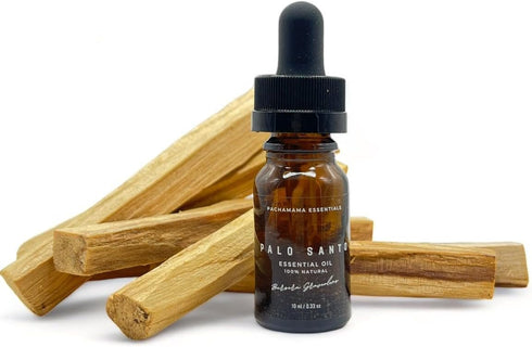 Palo Santo Essential Oil, Premium Grade A, Undiluted, 10 ml / 0.33oz