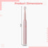 Vestamore 4 3 Electric Toothbrush for Kids with Replaceable Heads, Waterproof, Modes, USB Rechargeable, Colorful Animal