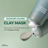 IsNtree Mugwort Calming Clay Mask 100ml, Korean Skincare for Deep Pore Cleansing & Sebum Control