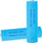 2 Pack 3.7 Volt Rechargeable Battery 3000mAh Li-ion Battery for Flashlights, Headlamps, Doorbells, RC Cars (Blue) (Button Top)