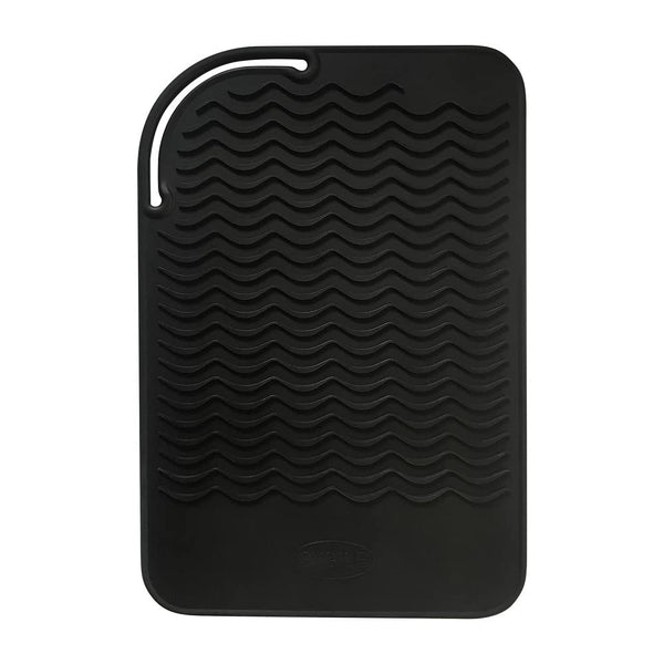 Silicone Heat Resistant Travel Mat, Anti-Heat Pad for Hair Straighteners, Curling Irons, Hot Styling Tools