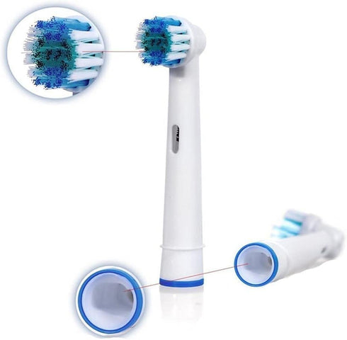 4 pcs Replacement Brush Heads - Compatible with Oral-B Electric Toothbrush